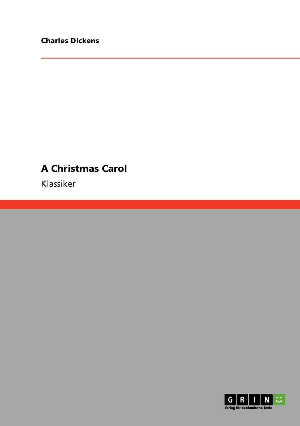 A Christmas Carol (German Edition),Used