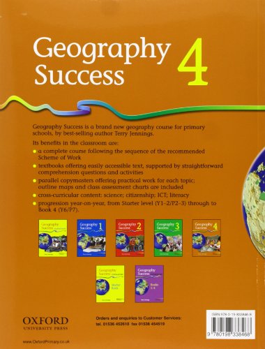 Geography Success Book 4: A Complete Primary Geography Course,Used