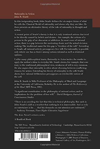 Rationality In Action (Jean Nicod Lectures),Used