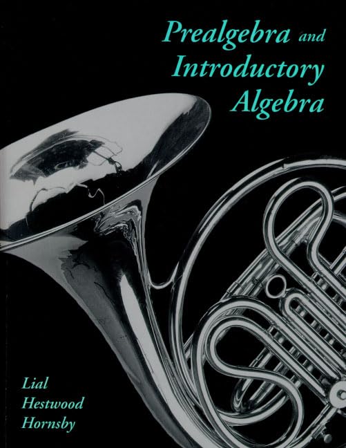 Prealgebra and Introductory Algebra,Used