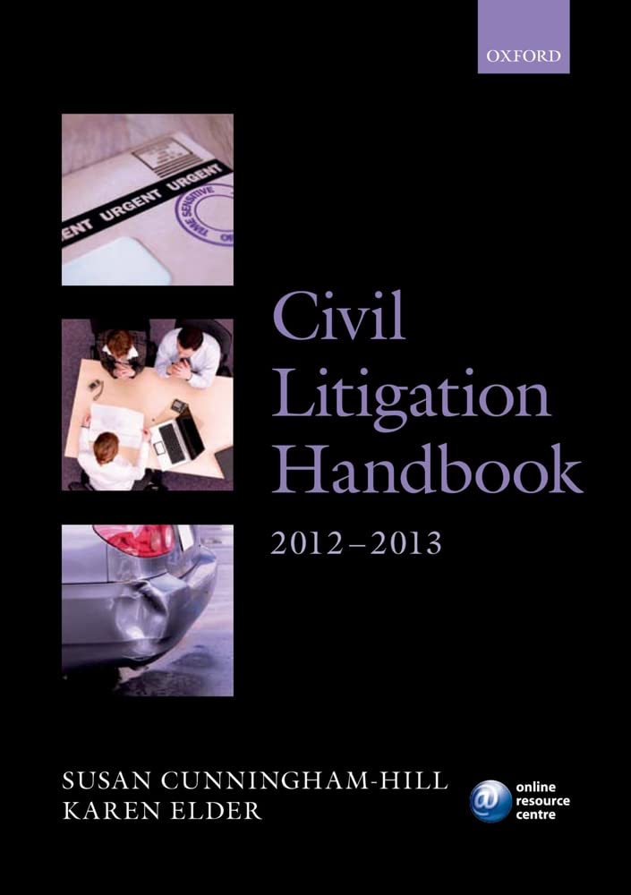 Civil Litigation Handbook 20122013,Used