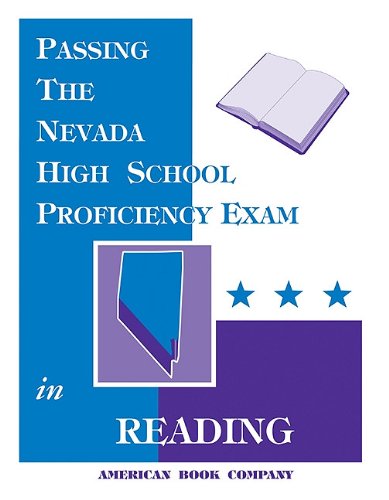 Passing the Nevada High School Proficiency Exam in Reading,Used
