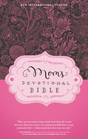NIV, Mom's Devotional Bible, Hardcover,Used