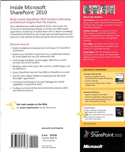 Inside Microsoft SharePoint 2010,Used