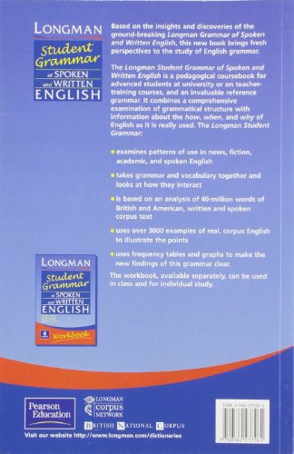 Longman Student Grammar of Spoken and Written English,New