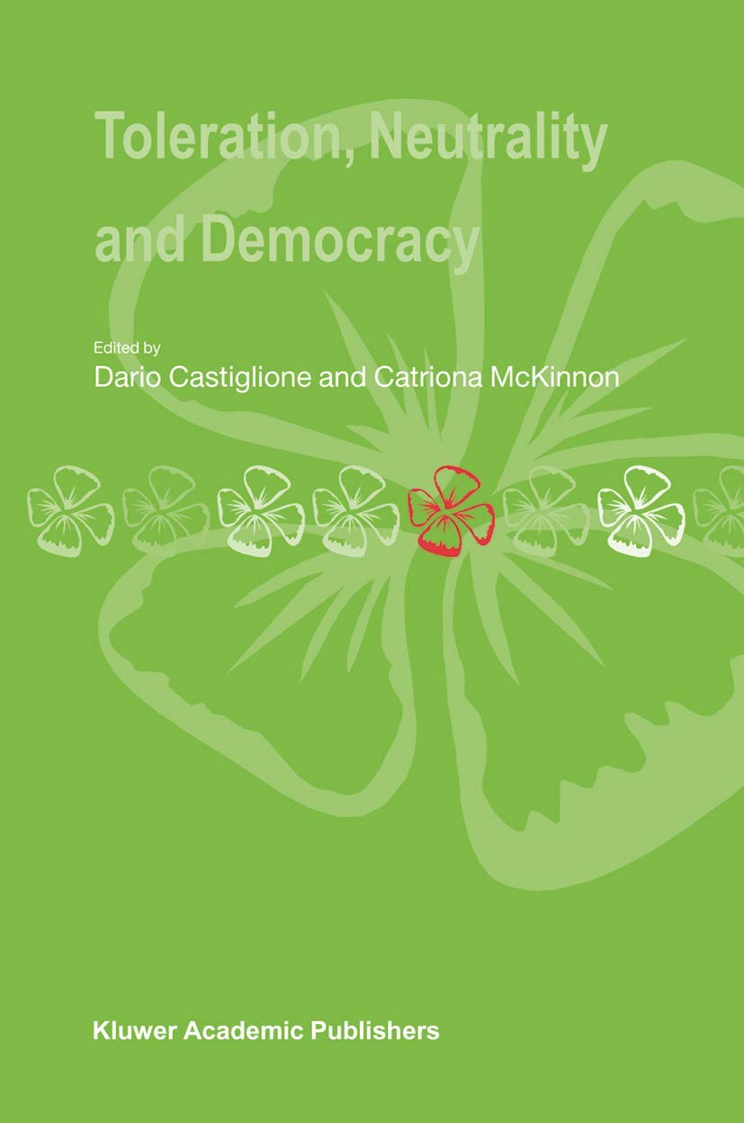 Toleration, Neutrality and Democracy,Used