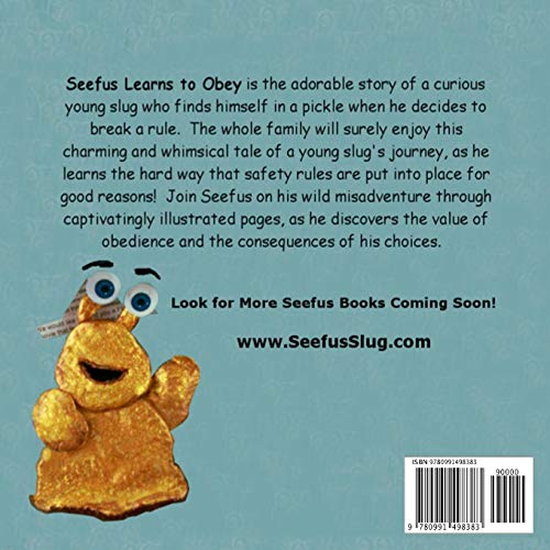 Seefus Learns to Obey (The Misadventures of Seefus Slug),Used
