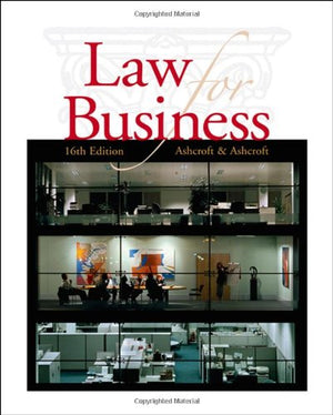 Cengage Advantage Books: Law for Business,Used
