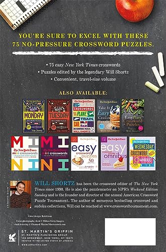 The New York Times Crossword Puzzles Easy as ABC: 75 Easy Puzzles,Used