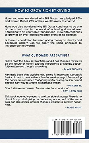 How to Grow Rich by Giving: Why Philanthropy will Multiply Your Wealth (Wealth Creation),Used