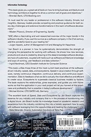 Speed, Data, and Ecosystems (Chapman & Hall/CRC Innovations in Software Engineering and Software Development Series),Used