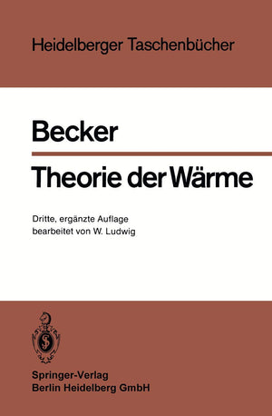 Theorie Der Wrme (Heidelberger Taschenbcher) (German Edition),Used