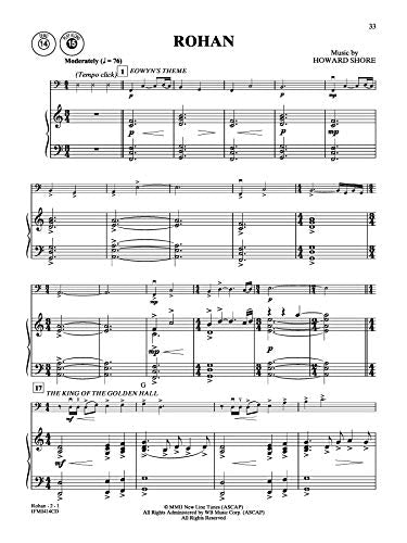 The Lord Of The Rings Instrumental Solos For Strings: Cello (With Piano Acc.), Book & Cd (Pop Instrumental Solo Series),Used