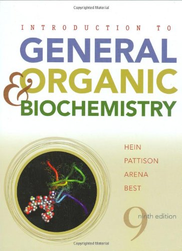 Introduction to General, Organic, and Biochemistry,Used