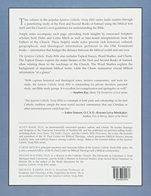 The First and Second Book of Samuel (Ignatius Catholic Study Bible),New