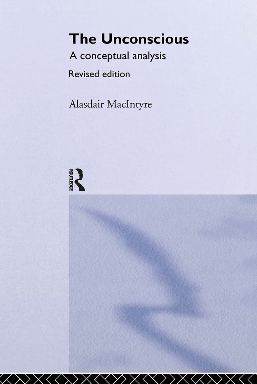 The Unconscious: A Conceptual Analysis,Used