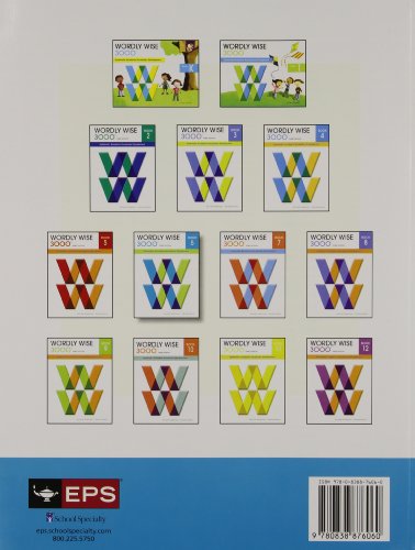 Wordly Wise 3000 Book 6: Systematic Academic Vocabulary Development,Used