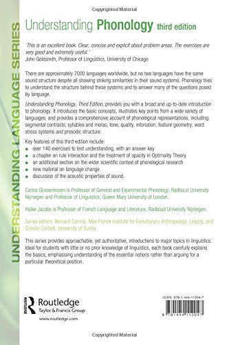 Understanding Phonology (Understanding Language),Used