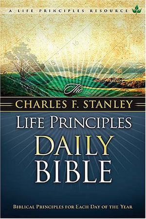 Thomas Nelson The Charles F. Stanley Life Principles Daily Bible NKJV