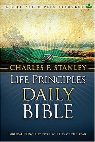 Thomas Nelson The Charles F. Stanley Life Principles Daily Bible NKJV
