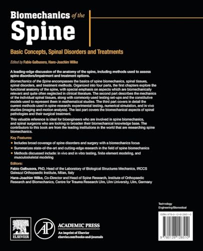 Biomechanics of the Spine: Basic Concepts, Spinal Disorders and Treatments,Used
