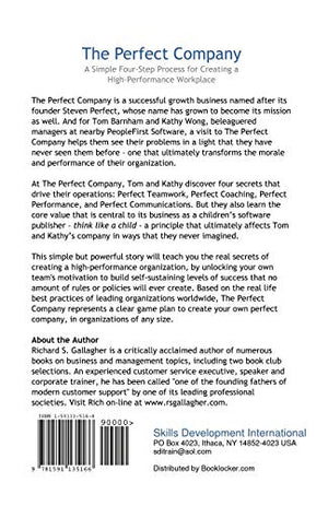 The Perfect Company: A Simple FourStep Process for Creating a HighPerformance Workplace,Used