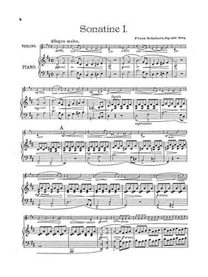 Three Sonatas, Op. 137 (Kalmus Edition),Used