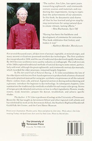 The Art And Craft Of Natural Dyeing: Traditional Recipes For Modern Use,Used