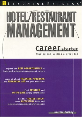 Hotel/Restaurant Management Career Starter,Used