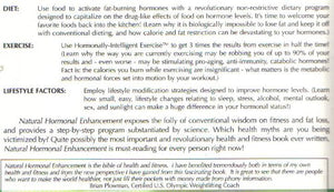 Natural Hormonal Enhancement,Used