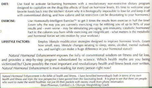 Natural Hormonal Enhancement,Used