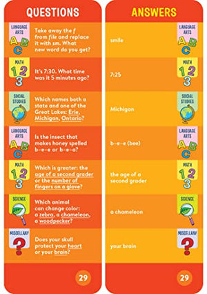 Brain Quest 2Nd Grade Smart Cards Revised 5Th Edition (Brain Quest Smart Cards)