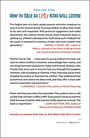 How to Talk so Little Kids Will Listen: A Survival Guide to Life with Children Ages 27 (The How To Talk Series),Used