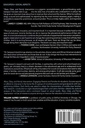 Race, Class, and Family Intervention: Engaging Parents and Families for Academic Success,Used