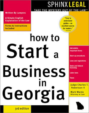 How to Start a Business in Georgia (Legal Survival Guides),Used