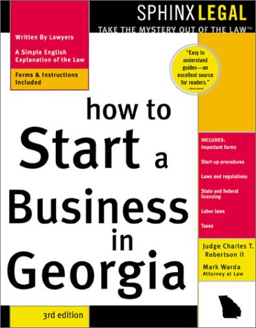 How to Start a Business in Georgia (Legal Survival Guides),Used