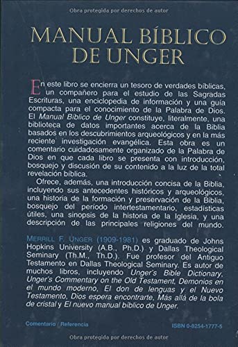 Manual Bblico De Unger (Spanish Edition)