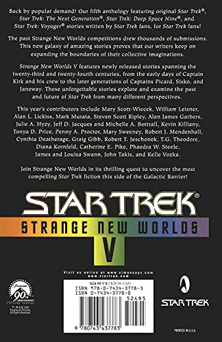 Star Trek: Strange New Worlds V: Strange New Worlds V,Used
