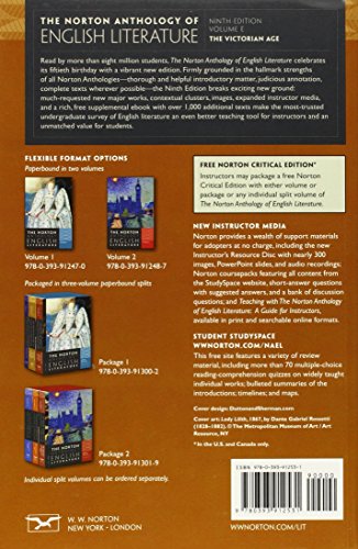 The Norton Anthology of English Literature,New