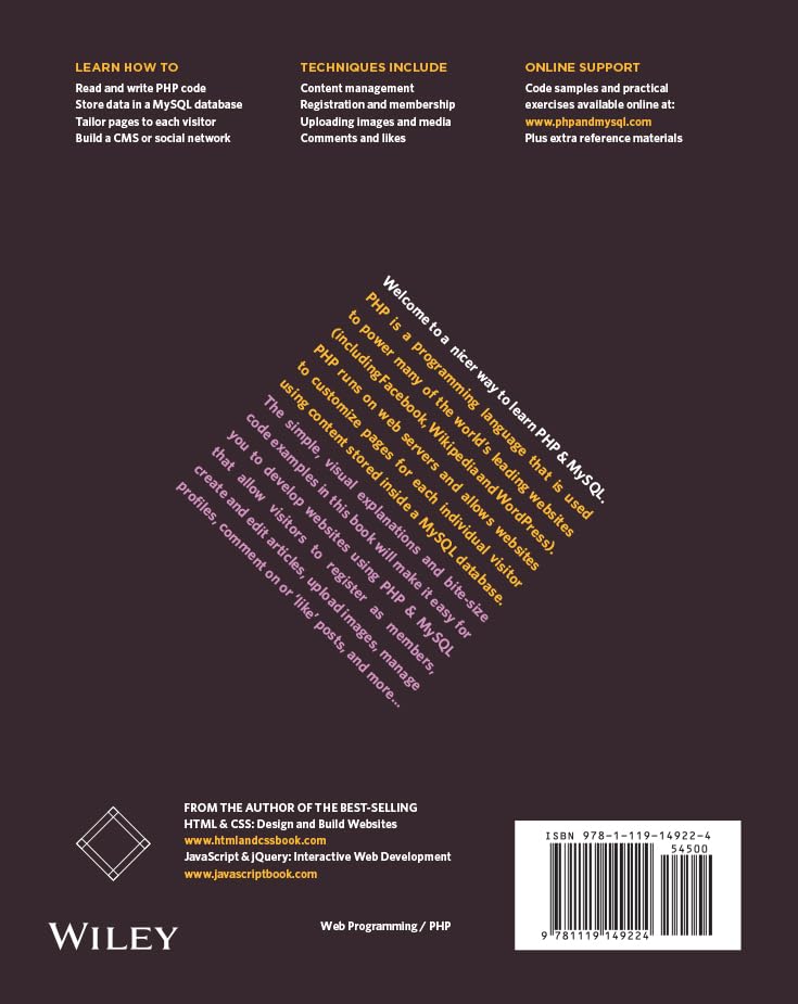PHP & MySQL: Serverside Web Development,New