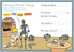 Star Wars Workbook: 1St Grade Reading (Star Wars Workbooks),New