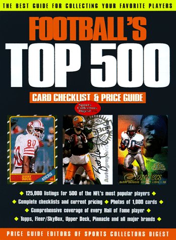 Football's Top 500 Card Checklist & Price Guide,Used