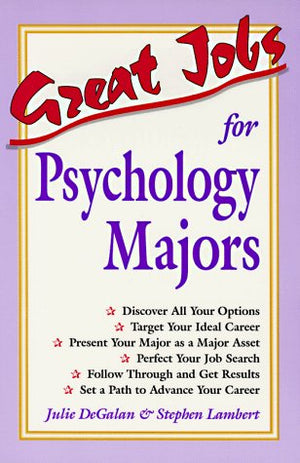 Great Jobs for Psychology Majors (Vgm's Great Jobs Series),Used