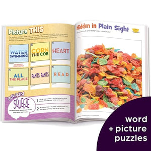 Ultimate Puzzle Challenge!: 125+ Brain Puzzles for Kids, Hidden Pictures, Mazes, Sudoku, Word Searches, Logic Puzzles and More, ,Used