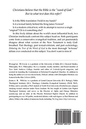 Debating the Text of the Word of God,Used
