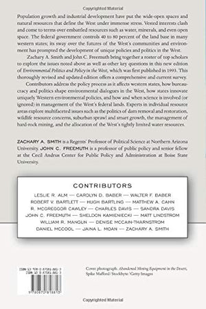 Environmental Politics and Policy in the West, Revised Edition,Used