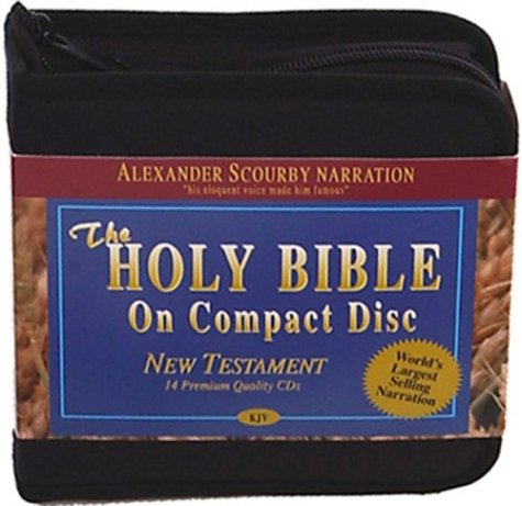 Alexander Scourby  King James Version  New Testament  Audio Bible on CD Audio book,New