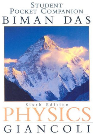 Student Pocket Companion: Physics Principles with Applications, 6th Edition,Used