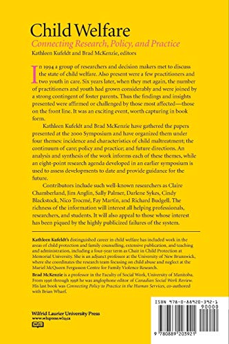 Child Welfare: Connecting Research, Policy, and Practice,Used