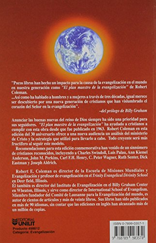 El Plan Maestro De La Evangelizacin (Spanish Edition),New